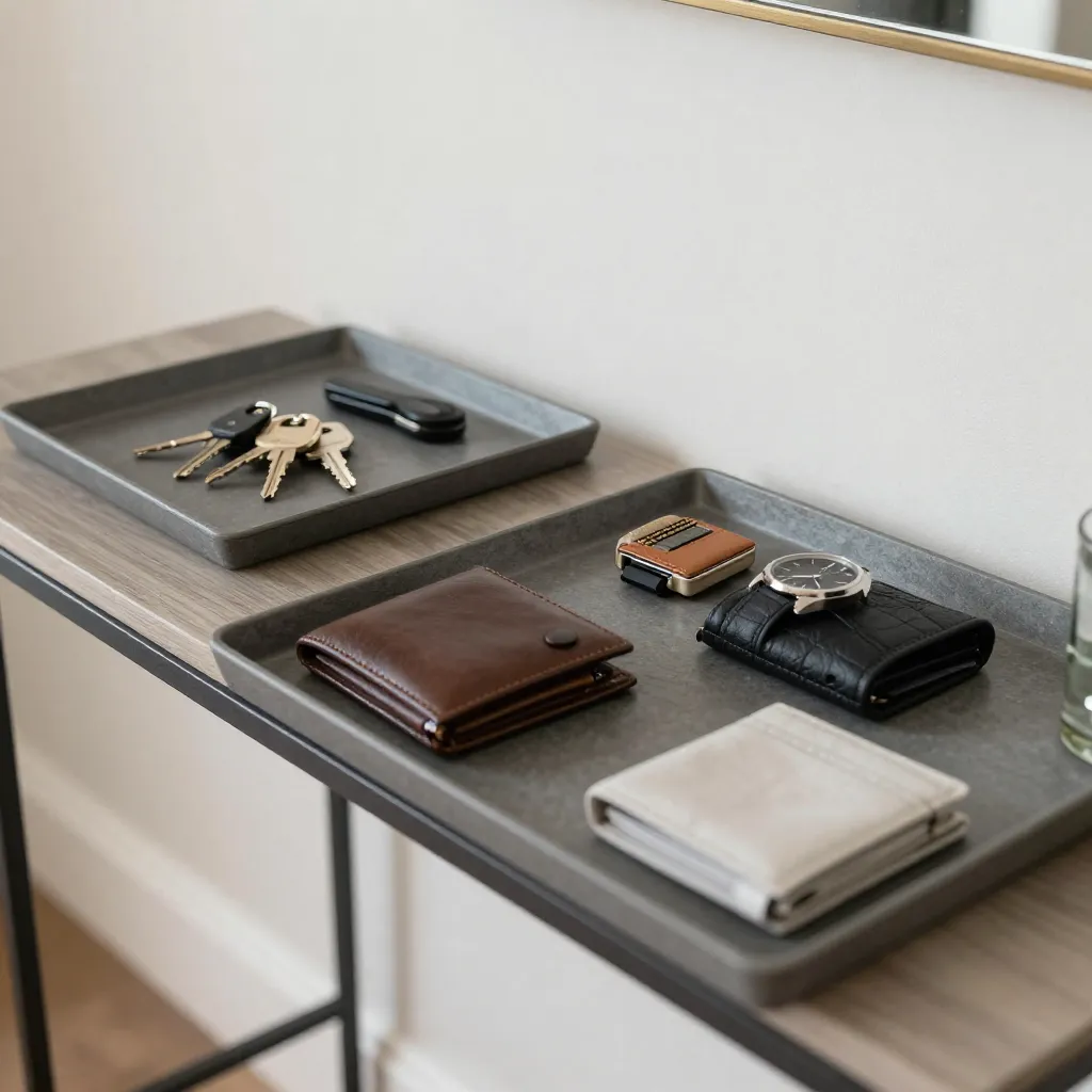 Raw natural material finish