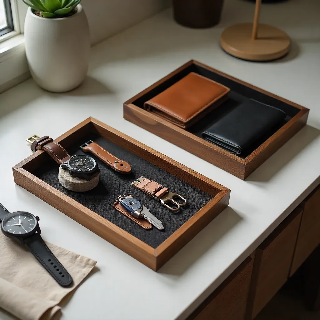 Coins and small items organized
